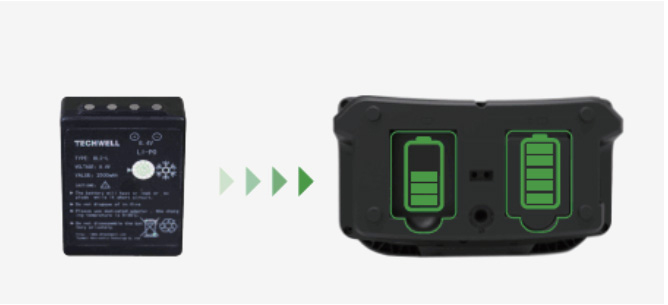 雙電池超長(zhǎng)續(xù)航無縫切換